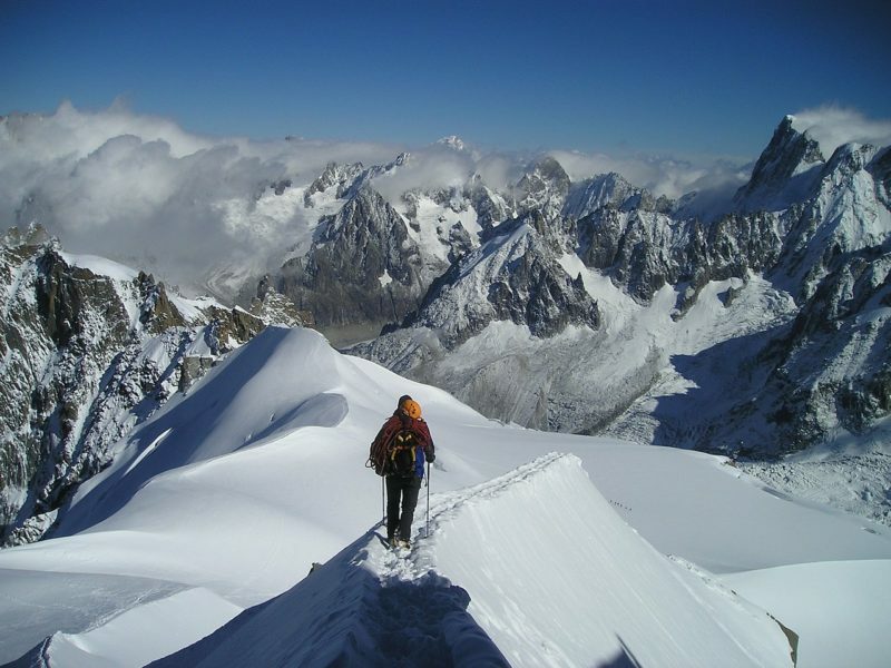 Capitale mondiale de l'alpinisme Vallée de Chamonix Alpes Mont-Blanc sport de montagne